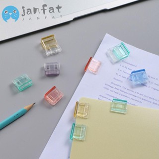 Janfat คลิปหนีบกระดาษ อเนกประสงค์ สีแคนดี้ 20 ชิ้น