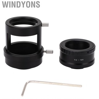 Windyons Lens Adapter Ring Tube Safe Practical Lightweight Diameter Regulating Valve T2 Hollow Robust for Micro SLR