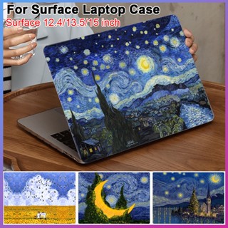 Laptop Case For Surface Laptop Go 12.4 13.5 Microsoft Protective Case Laptop Cover Shell Crystal Matte With Keyboard Cover Dust Plugs TSHS