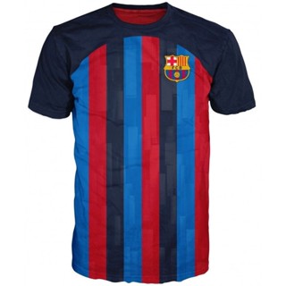 เสื้อยืด พิมพ์ลาย FC Barcelona สําหรับผู้ชาย