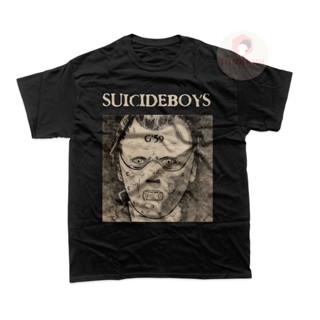 เสื้อยืด พิมพ์ลายกราฟิก Suicide Boys G59 Rap Music Ruby Da Cherry สีเทา สําหรับผู้ชาย และผู้หญิง