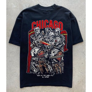 เสื้อยืด พิมพ์ลาย Warren Lotas Chicago Bulls Boss Of The Windy City Al Capone NBA สําหรับผู้ชาย