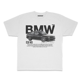 เสื้อยืด พิมพ์ลายรถยนต์ BMW E30 M3 Racing Streetwear ของขวัญ สไตล์วินเทจ สําหรับผู้ชาย