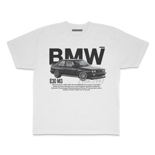 เสื้อยืด พิมพ์ลายรถยนต์ BMW E30 M3 Racing Streetwear ของขวัญ สไตล์วินเทจ สําหรับผู้ชาย