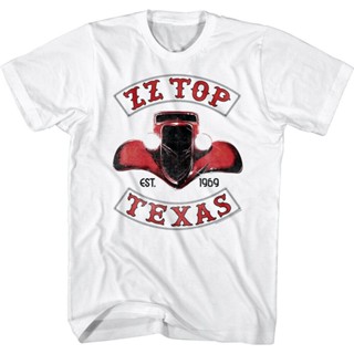 Zz เสื้อยืดลําลอง สําหรับผู้ชาย แขนสั้น พิมพ์ลาย Texas 1969