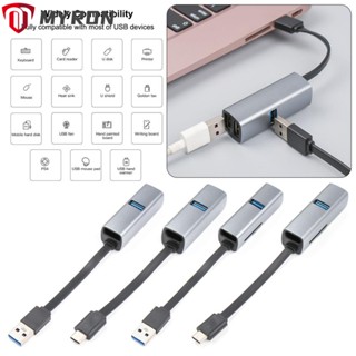 Myron อะแดปเตอร์ฮับ USB 3.0 3 พอร์ต 5 พอร์ต OTG ขยายสัญญาณข้อมูล