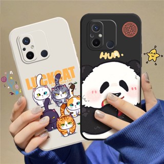 เคสโทรศัพท์มือถือ TPU แบบนิ่ม ลายการ์ตูนแมว สําหรับ Redmi 12C C_A8