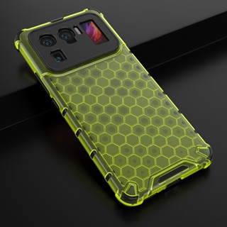 เคสกันกระแทก Xiaomi Mi 11 Ultra Armor Case Xiomi Mi11 Ultra Hybrid Hard PC Soft TPU ฝาหลังโปร่งใส