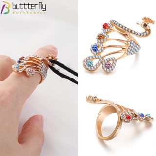 Buttterfly ห่วงถักโครเชต์ อุปกรณ์เสริม สําหรับใช้ในครัวเรือน