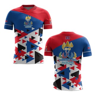 Pria เสื้อถักนิตติ้ง พิมพ์ลายเกมทะเล แคมโบเดียอาร์ต 9 3D สําหรับผู้ชาย 2023