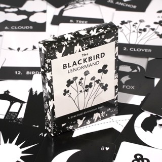 โมเดล The Blackbird Lenormand Deck รุ่นที่ 1 จํานวน 36 ชิ้น