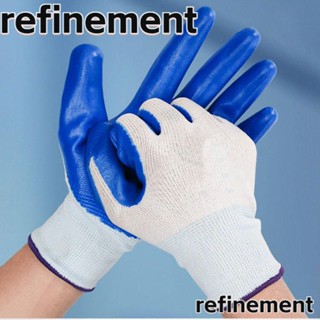 Refinement ถุงมือไนล่อน PU คุณภาพสูง สําหรับซ่อมแซมงานช่างไม้