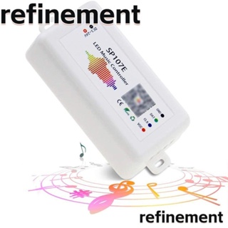 Refinement ตัวควบคุมแถบไฟ Led SP105E SP107E SP108E บลูทูธ WIFI DC5-24V พร้อมไมโครโฟนในตัว