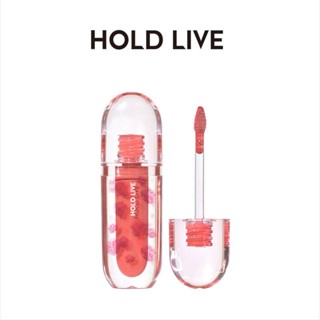 Hold LIVE HL676 ลิปสติก ลิปกลอส 3.1 กรัม (ลด 10% สําหรับชิ้นที่สอง ซื้อสามชิ้น ลดราคาเพิ่ม) ความยืดหยุ่นเนื้อเนียนนุ่ม ไม่ทําให้ริมฝีปากรู้สึกหนัก ไม่ว่าจะแต่งหน้าประจําวัน