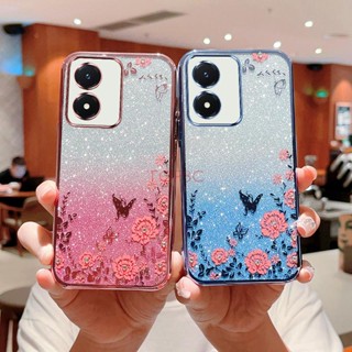 เคส Vivo Y02S เคสโทรศัพท์แฟชั่น ประดับเพชร เกรดสูง HYE
