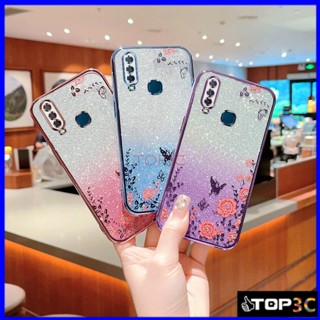 เคส Vivo Y15 Y12 Y17 Y11 เคสโทรศัพท์มือถือ ลายผีเสื้อกระพริบ สําหรับ Vivo Y15 Y12 Y17 Y11 U10 MMHY