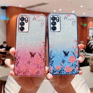 เคส OPPO Reno6 5G เคส OPPO A16 เคสโทรศัพท์แฟชั่น ประดับเพชร เกรดสูง HYE