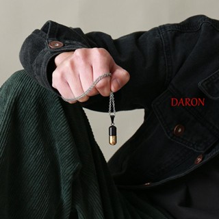 Daron สร้อยคอ จี้ยา ใส่น้ําหอม เครื่องประดับ สําหรับผู้ชาย ผู้หญิง