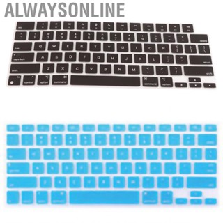 Alwaysonline Cover for MacBook Font Matching  Dustproof Silicone Protector