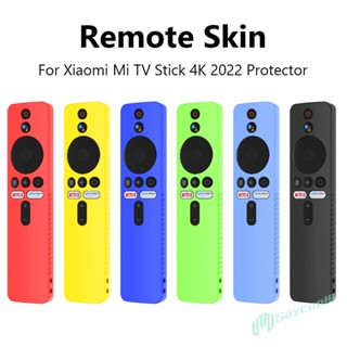 ✪Saycool✫【คุณภาพสูง】 @ เคสซิลิโคน กันลื่น สําหรับ Xiaomi Mi TV Stick 4K 2022