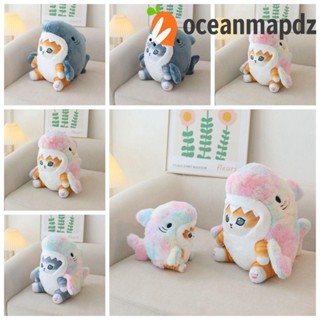 Oceanmapdz ตุ๊กตาฉลามน่ารัก คอสเพลย์ แบบนิ่ม สําหรับคู่รัก