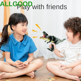 Allgoods โมเดลไดโนเสาร์ แบบกด ของเล่นสําหรับเด็ก