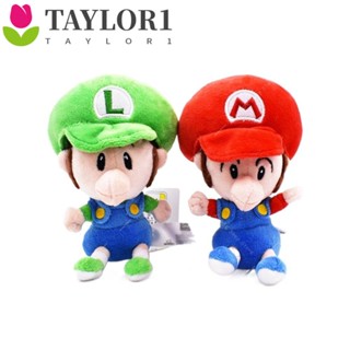 Taylor1 หมอนตุ๊กตานุ่ม รูปการ์ตูน Super Mario Bros เหมาะกับของขวัญวันเกิด ของเล่นสําหรับเด็ก