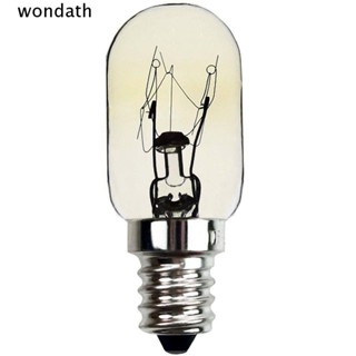 Wonda หลอดไฟทังสเตน LED E12S T20 10W สกรู ขนาดเล็ก สีขาว สําหรับตู้เย็น 2023