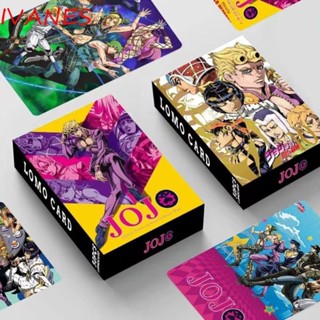 Ivanes การ์ดโลโม่ ลายการ์ตูนอนิเมะญี่ปุ่น JoJos Bizarre Adventure 30 ชิ้น สําหรับเด็ก