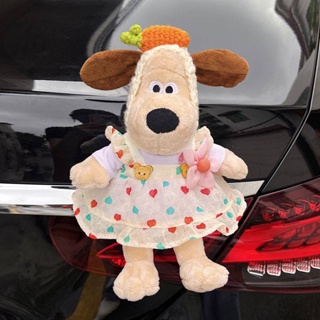 Car Trunk Tail Pendant Cute Cartoon Wallace and Gromit outside Decoration Doll Car Rear Sticker Doll Ornaments YKSR