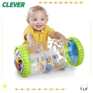 Clever ลูกกลิ้ง PVC แบบเป่าลม ของเล่นเสริมการเรียนรู้ สําหรับเด็กวัยหัดเดิน