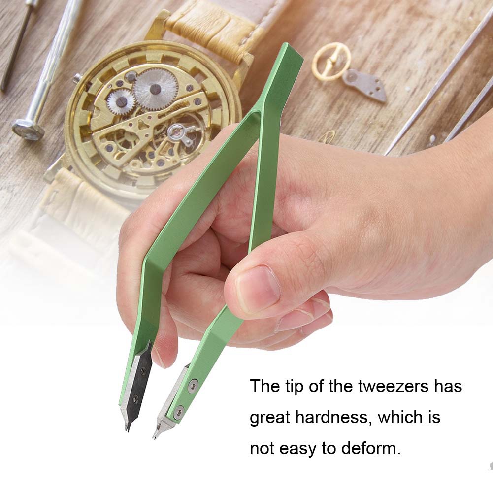 Watching You V Shaped Watch Spring Bar Tweezers เครื่องมือซ่อมนาฬิกาโลหะ