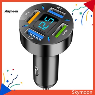 Skym* ที่ชาร์จ USB 4 พอร์ต สําหรับรถยนต์ QC30