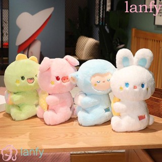 Lanfy หมอนตุ๊กตานุ่ม รูปกระต่าย แกะนอนหลับ ของเล่นสําหรับเด็ก