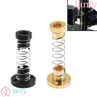 Lanfy น็อตสปริงโหลด ทรงสี่เหลี่ยมคางหมู สําหรับอัพเกรดเครื่องพิมพ์ 3D Ender 3 CR-10 Tornado clone DIY 1 ชิ้น