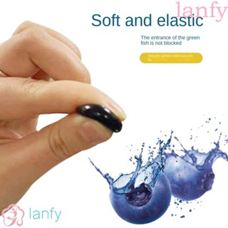 Lanfy เหยื่อตกปลาไบโอนิค แบบนิ่ม กลิ่นข้าวโพด บลูเบอร์รี่ มะม่วง ถั่วลิสง