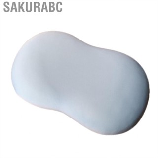 Sakurabc Memory Foam Pillow Home Dormitory Soft Washable Relax Neck Support Sleep for Men Women