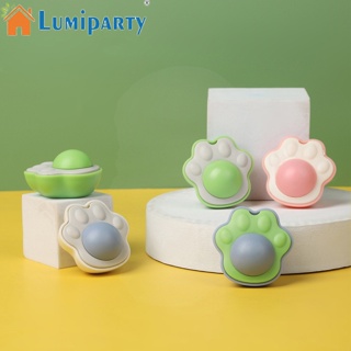 Lumiparty ของเล่นลูกบอลทําความสะอาดฟัน สําหรับสัตว์เลี้ยง แมว