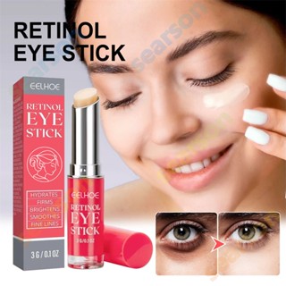 EELHOE Retinol Eye Cream Stick Anti-aging Desalination Crow&amp;#39;s Feet Moisturize Eye Week 【searson】 【searson】 【searson】