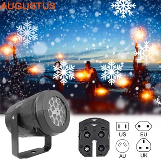 Augustus โคมไฟโปรเจคเตอร์ LED สีขาว สําหรับตกแต่งเวที ปาร์ตี้คริสต์มาส