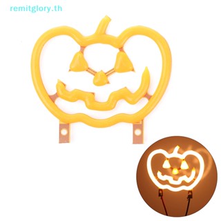 Remitglory หลอดไฟ LED 3V รูปฟักทอง ไดโอด สําหรับตกแต่งปาร์ตี้ฮาโลวีน DIY