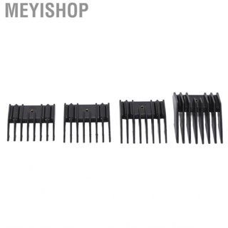 Meyishop 4pcs Hair Clipper Guide Comb Professional Home Salon Portable Trimmer Guard Accessory