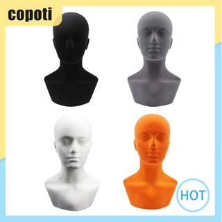 หุ่นโฟมหัวผู้ชาย สําหรับโชว์วิกผม แว่นตา [copoti.th]