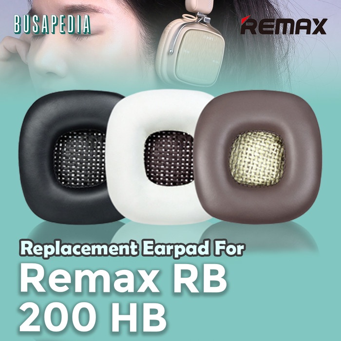 ฟองน้ําแผ่นรองหูฟังโฟม Remax Bluetooth RB-200HB RB 200 HB Earcup