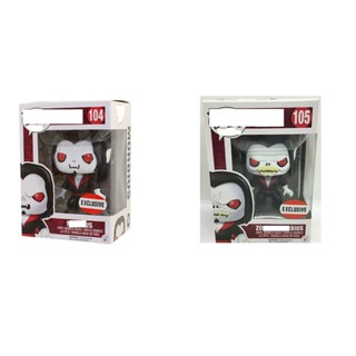 Funko Pop Marvel Morbius#104 Zombie Morbius ซอมบี้#105 ตุ๊กตาฟิกเกอร์ Mpdel Action