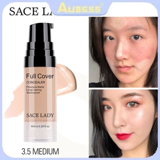 Sace Lady Liquid Concealer Full Cover Flawless Covers Dark Circles แต่งหน้า TECH3