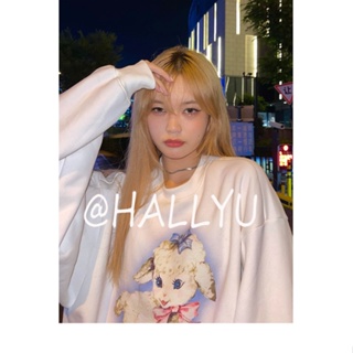 HALLYU  เสื้อผ้าผู้ญิง แขนยาว เสื้อฮู้ด คลุมหญิง สไตล์เกาหลี แฟชั่น  คุณภาพสูง สวยงาม Chic สบาย A28J0D4 36Z230909