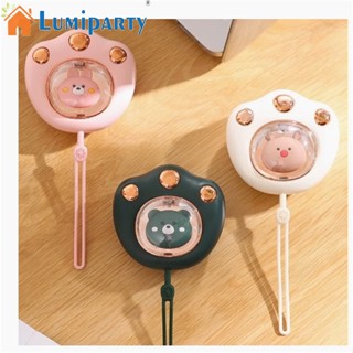 Lumiparty เครื่องทําความร้อนมือไฟฟ้า รูปกรงเล็บแมวน่ารัก ขนาดเล็ก ชาร์จ Usb สําหรับฤดูหนาว เดินทางกลางแจ้ง