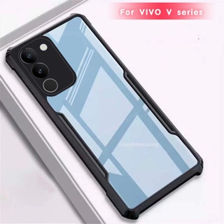 เคสโทรศัพท์อะคริลิค TPU ใส แบบนิ่ม กันกระแทก สําหรับ VIVO V29 V27 Pro 5G 2023 V 29 V 27 V29Pro V27Pro