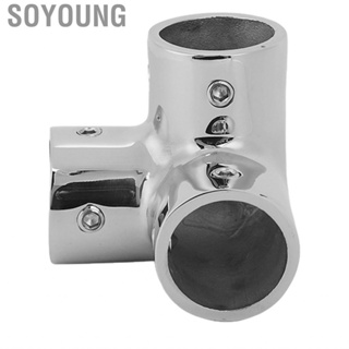 Soyoung Boat Handrail Tee Connector 316 Stainless Steel Heavy Duty  Clamp Marine Yacht Hardware Accessory Replacement Tool